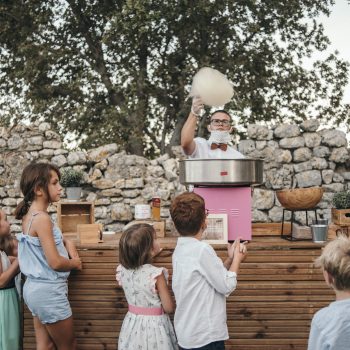 Traiteur Mariage Barbe à papa bohème chic atypique foie gras sud de France